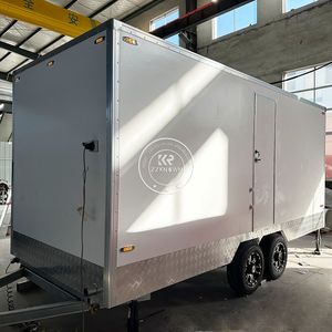 Remolque de Baño Portátil de Lujo Personalizado al por Mayor de Fábrica, con 2 Cabinas, Diseño Moderno para Exteriores, Inodoro y Ducha - Product Image 3