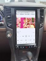 Lecteur de navigation tout-en-un Android 13,6 pouces avec CarPlay intégré, écran IPS monté sur tableau de bord pour Infiniti QX70/FXSeries 2013-2016