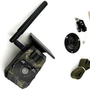 Caméra de <span class=keywords><strong>chasse</strong></span> solaire 4G GPS OEM ODM avec capteur CMOS 12 MP, carte mémoire SD 256 Go, étanche IP66, vision nocturne 20 m - Product Image 4