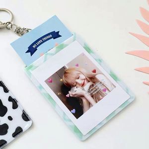 Porte-cartes personnalisé mignon style coréen en PVC pour photocartes Kpop et cartes de collection de stars - Product Image 3
