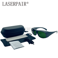 Lunettes de soudage laser double protection 1064nm OD7 + Lunettes de sécurité laser à main pour un soudage sûr