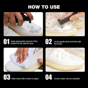 BIKI fabrika kaynağı hızlı temizlik taşınabilir çevre dostu ayakkabı temizleme bakım Sneaker temizleme kiti - Product Image 5