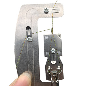 Outil de montage rapide de hameçons en acier inoxydable 10,3 cm 48g semi-automatique pour la pêche à la mouche en eau douce - Product Image 1