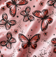 Tela Estampada Koshibo, Tejida 100% Poliéster, 150cm, con Estampado en Caliente para Vestidos de Mujer, Suave, Ecológica, para Niñas y Niños
