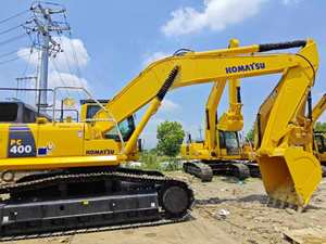 รถขุดโคมัตสุมือสอง รุ่น PC400/PC400-6/PC400-7 ขนาด 40 ตัน เครื่องจักรก่อสร้างไฮดรอลิก เครื่องยนต์อีซูซุ เกียร์ปั๊ม-รุ่นปี 2023 - Product Image 6