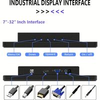 Moniteur tactile industriel 22 pouces, résistant aux vandales, étanche IP65, rétroéclairage LED Accy, résolution 1920x1080, 16:9, 350 CD/m