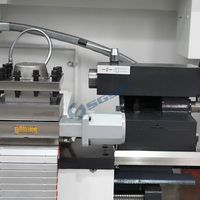 Torno CNC Económico Automático Horizontal CK6170, Torno de Bancada Plana de Alta Resistencia con Sistema de Control GSK, Precio Económico