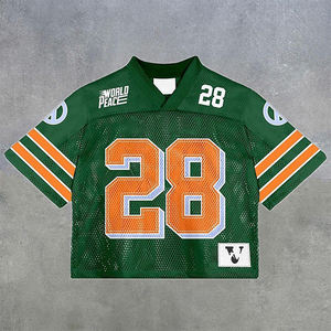 Nueva Camiseta Deportiva Transpirable Personalizada de Fútbol Americano con Estampado Digital 3D de Moda 2026 - Product Image 5