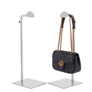 Expositor de Bolsos de Acero Inoxidable OEM, Soporte Resistente para Exhibición de Bolsos en Tiendas Minoristas, Accesorio para Tiendas Mayoristas - Product Image 3
