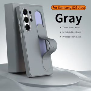 เคสกันกระแทก S25ultra สำหรับ Samsung S23 S24 S25 S26 Ultra พร้อมสายคล้องข้อมือ - Product Image 4