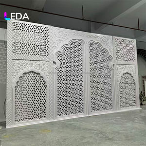 LEDA Modern Luxury Acrylic Arch <b>Backdrop</b> <b>Stand</b> for <b>Wedding</b> Decorations-Professional New Arrival - Product Image 3