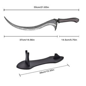 MS 55cm for Stainless Steel Metal Weapon Replica Cosplay Prop Dagger Life Size Melina Blade Calling Non-Functional - Product Image 2
