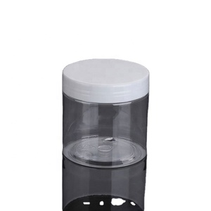 Food Grade <b>Clear</b> PET <b>Container</b> Wide Mouth Jar With Black <b>Plastic</b> Lid 150ml 250ml 280ml 350ml 400ml 500mll - Product Image 4