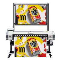 Venta Directa de Fábrica, Impresora de Vinilo para Banners Flexibles de Gran Formato de 1.6 m, Alta Resolución, con Tinta Eco Solvente