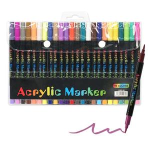 Rotuladores de Doble Punta, Rotuladores de Pintura Acrílica, 96 Colores, Punta Extra Fina, Tinta Permanente a Base de Agua, Resistente al Agua, para Piedra - Product Image 5