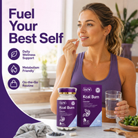 Stock disponible : Capsules OKTW Kcal Burn pour le contrôle de la faim, le soutien du métabolisme et la gestion du poids – Aide à la minceur