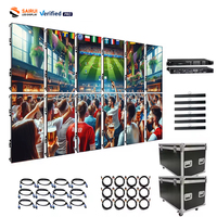 Système complet d'affichage LED de location P2.6 P2.9 P3.91 6m x 3m, panneau LED intérieur/extérieur IP65 500x1000mm pour événements