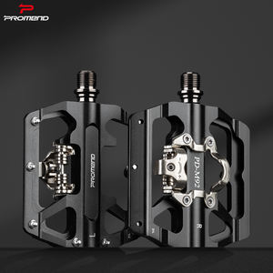 Pédales de taquet de montagne à grande plate-forme personnalisées, taquets libres à roulement scellé en aluminium, pédale de vélo à verrouillage automatique - Product Image 2