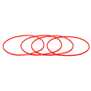 Nhiệt độ cao 300C Silicone O-ring cấp thực phẩm Silicone 20-90 bờ m tùy chỉnh chống cháy ul94v0 Silicone cao su O-ring - Product Image 4