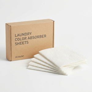 Feuilles absorbantes de <span class=keywords><strong>teinture</strong></span> jetables écologiques personnalisées pour la lessive parfumée, lavables en <span class=keywords><strong>machine</strong></span> plusieurs fois - Product Image 1