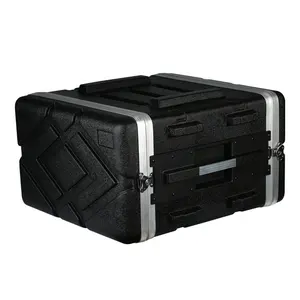 Flight Case custodia per montaggio su Rack/custodie per amplificatori presa di fabbrica 2U 4U 6U 8U 10U custodia per microfono in ABS/plastica custodia per amplificatore 5 pezzi OEM