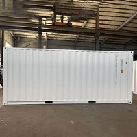 Bureau de stockage de vie préfabriqué minuscule mobile 20 pieds maisons de conteneur d'expédition