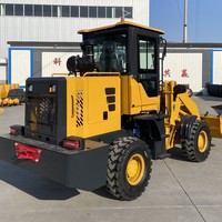 G938 1,5-Tonnen-Radlader Preisgünstiger Mini-Teleskop 4x4 Verstärkter Körper Kleiner Multifunktionaler Hydraulischer Knickgelenkter Lader