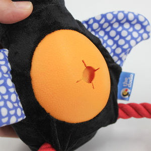 Jouet de corde en peluche pour chien mangeoire à mâcher avec logo personnalisé en gros - Product Image 4