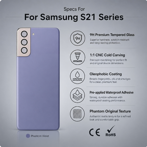 Pour Samsung Galaxy S21 S21 Plus S21 Ultra – Remplacement de la vitre arrière, couvercle de batterie, boîtier arrière – Vente en gros OEM en vrac - Product Image 3
