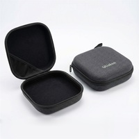 Étui de transport pour casque audio au design fin et personnalisé, étui rigide portable pour casque, pochette de rangement compatible avec la plupart des casques audio