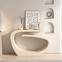 Table console ultra-étroite dorée, style européen simple, moderne, de luxe léger, élégante, décorative, pour entrée, plateforme d'appoint