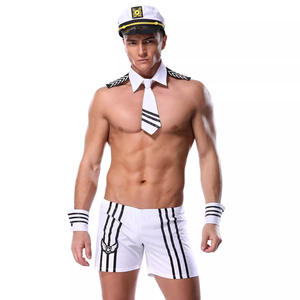 Nuevo <span class=keywords><strong>Disfraz</strong></span> <span class=keywords><strong>de</strong></span> Marinero Sexy para Hombre Adulto 2026, Uniforme <span class=keywords><strong>de</strong></span> Marinero Blanco, Falda <span class=keywords><strong>de</strong></span> Poliéster en Tallas Grandes, Venta al Por Mayor - Product Image 5