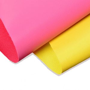 Hot Sale Factory Price 100% Waterproof Tear-Resistant <b>Medium</b> Weight 600D PVC Polyester Oxford Canvas <b>Fabric</b> for Bags - Product Image 4