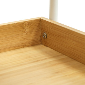 Estante de almacenamiento de tres niveles para el hogar, apto para cocina, sala de estar, baño y dormitorio, ideal para guardar objetos. - Product Image 3