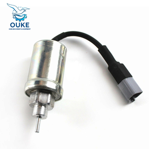 Vanne solénoïde d'arrêt de carburant Vanne électromagnétique U85206452 U85206451 pour Caterpillar 3024C 403C-11 - Product Image 2