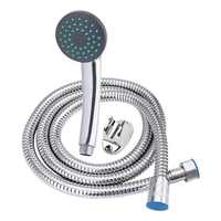 Ensembles de douches à main économiques, pomme de douche pluie à fonction unique, à grands orifices, avec filtre économiseur d'eau et buse de pulvérisation