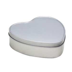 عادي باللون الفضي مخصص Oem على شكل قلب صناديق كوكيز لحفلات الزفاف الحلوى والشوكولاتة والكعك هدية عيد الحب - Product Image 5