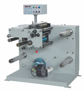 Preço da máquina de corte e rebobinamento automático de etiquetas FQ-450 de alta velocidade