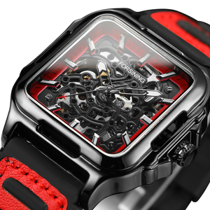 Montres Forsining Nouveaux Produits Hommes Marque de Luxe Automatique Squelette Lumineuse Prise en Charge OEM - Product Image 4