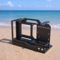 Socooler KOL Blogger Recommandé SOC-G-Y240 ITX PC Gaming Cabinet Rack RTX 3070 GPU Alliage d'aluminium avec fenêtre de panneau latéral
