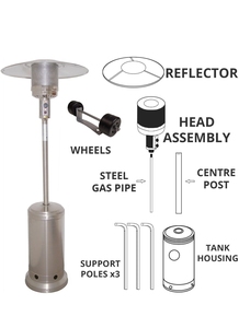 Nấm loại ngọn lửa khí ngoài trời <span class=keywords><strong>Patio</strong></span> nóng từ Trung Quốc, LPG gas vườn nóng với giá rẻ - Product Image 4