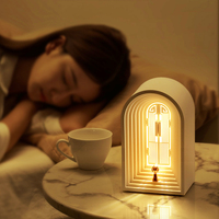 Nouvelle idée de lampe rechargeable à LED Table décorative de restaurant Certification KC Lampe d'ambiance