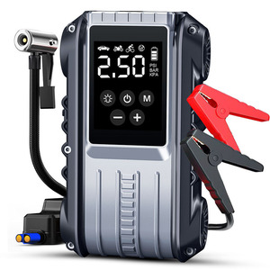 27000mAh <b>Jump</b> <b>Starter</b> with Tire Inflator Smart Clamps 4000A Peak for Car SUV Truck Gas Engine - Product Image 1