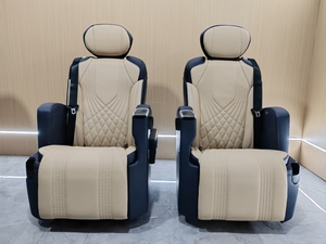 Siège de luxe YLA en cuir modifié avec fonctions d'aviation pour Mercedes Vito V-class W447 Hiace - Product Image 5