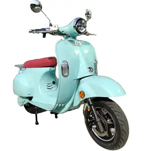 2000w 72V moto elétrica CEE férias Roman scooter motocicleta elétrica ciclomotor 12 polegadas put-put 45 km/h Motorroller Elétrica