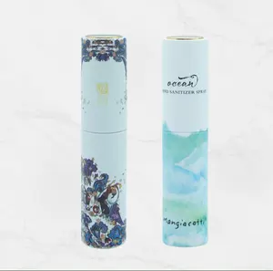 Groothandel 3D Afdrukken 10Ml Water Transfer Parfum Buis Flessen Spray Navulbare Verstuiver Pocket Travel Twist Up Fles
