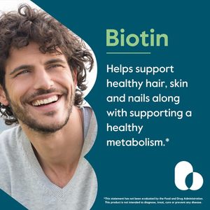 Capsules de biotine à marque privée ODM/OEM, à base de plantes, bénéfiques pour les cheveux, la peau et les ongles - Product Image 3