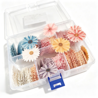 Boîte de rangement en papier gaufré pour motifs floraux, vente en gros, directement de l'usine, fourniture OEM, en stock, pour décoration de gâteaux