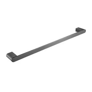 Pistool Metalen Afgewerkte Badkamer Hardware Accessoire 24 Inch Muur Gemonteerde Enkele Handdoek Bar Badhanddoek Rail