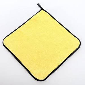 Toalla de Microfibra Profesional para Lavado de Autos, Tejida con Felpa de Coral sin Bordes, 500GSM, Secado Rápido - Product Image 1